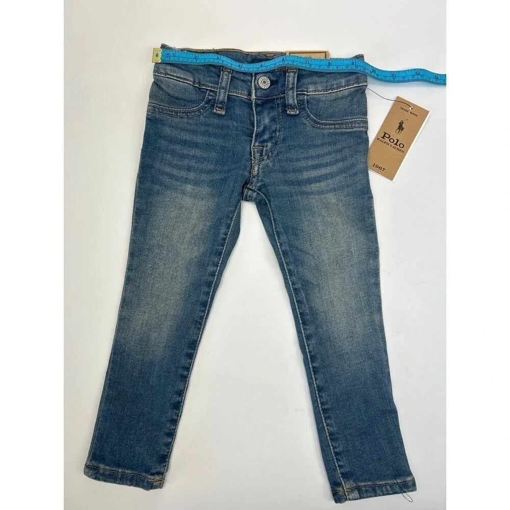 Polo Ralph Lauren The Aubrie Legging Denim‎ Size 2/2T